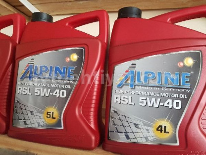Alpine 5w40, 5L