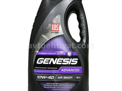 Lukoil Genesis, 10W40, 4L
