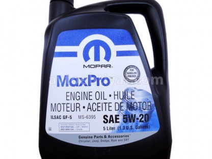 OEM, MOPAR 5W20, 5L