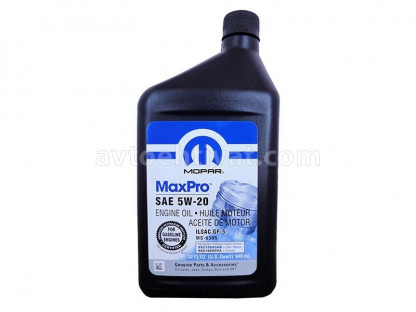 OEM, MOPAR 5W20, 1L