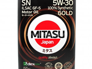Mitasu 5W-30, 4L Gold