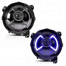 Jeep Wrangler led fara dəsti rubicon üslubunda