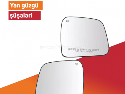 Dodge, Jeep, Chrysler yan güzgü şüşəsi