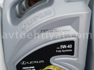 Lexus mühərrik yağı, 5W40, 5L