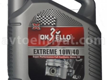 Oksello 10w40,Tam Sentetik Cl4,4L