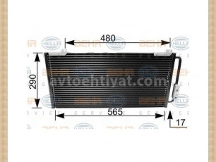 MERCEDES CL 2006-2013 yağ radiatoru