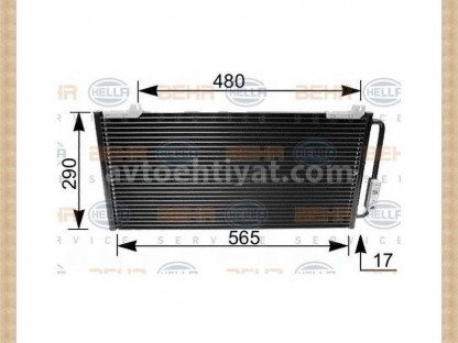 MERCEDES CL 2006-2013 yağ radiatoru