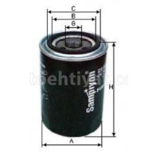 SHAMPIYON CS1636 yağ filteri