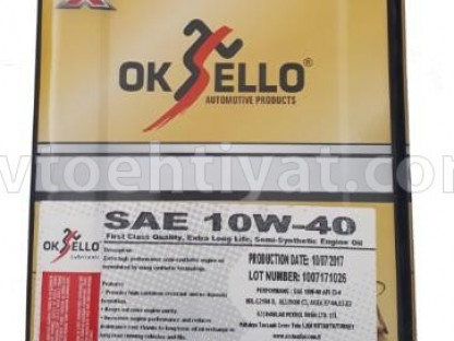 Oksello 10w40 Tam Sentetik Cl4,16L