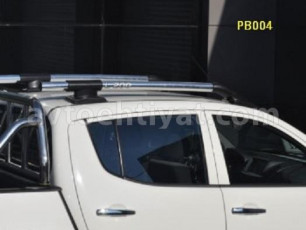 Navara Silver Roof Rails PB004 dam baqaj