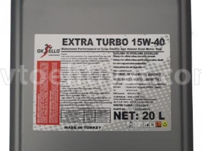 Oksello Extra Turbo 15W40, 20L