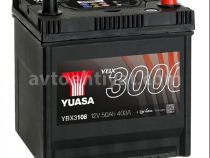 Yuasa YBX3000 SMF YBX3108 12V 50Ah 400A