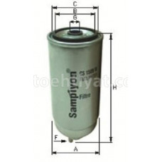 SHAMPIYON CS1589M yağ filteri