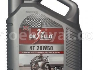Oksello 20w50 sentetik 4T CI-4,4L