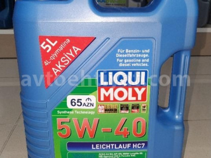 LIQUI MOLY mühərrik  yağları
