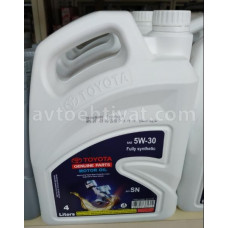 Toyota mühərrik yağı, 5W30, 4L