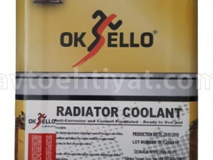 Oksello Coolant Fluid 14kg, 16L