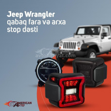 Jeep Wrangler fara, arxa stop dəsti