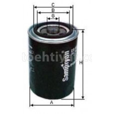 SHAMPIYON CS1427 yağ filteri