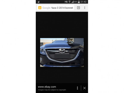 Mazda 3 2014 original ön kapot