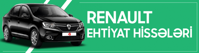 Renault ehtiyat hissələri
